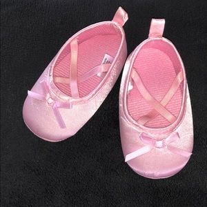 Baby ballerina slippers 6-12 months